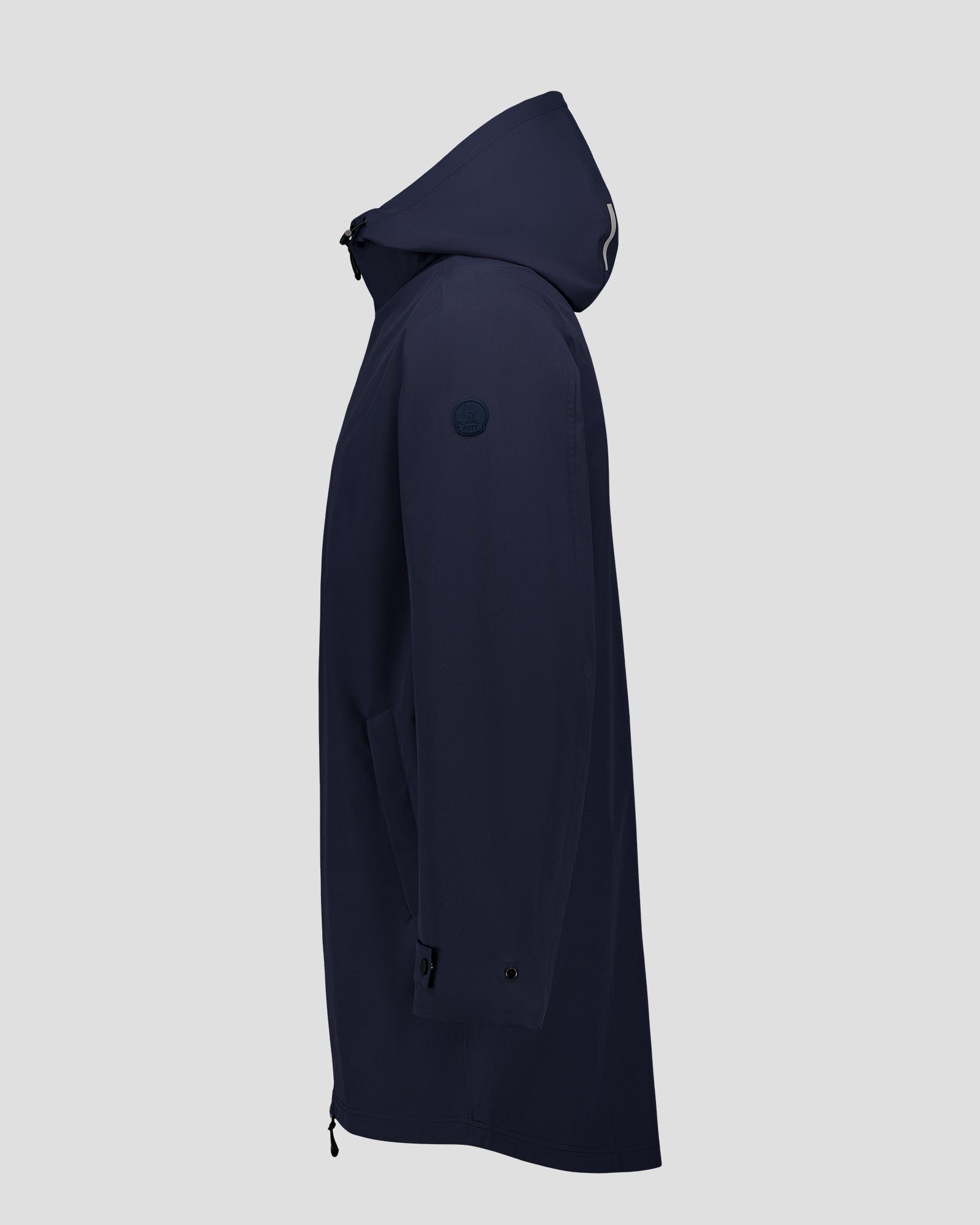 Imperméable mixte mi-long Marine Zerti