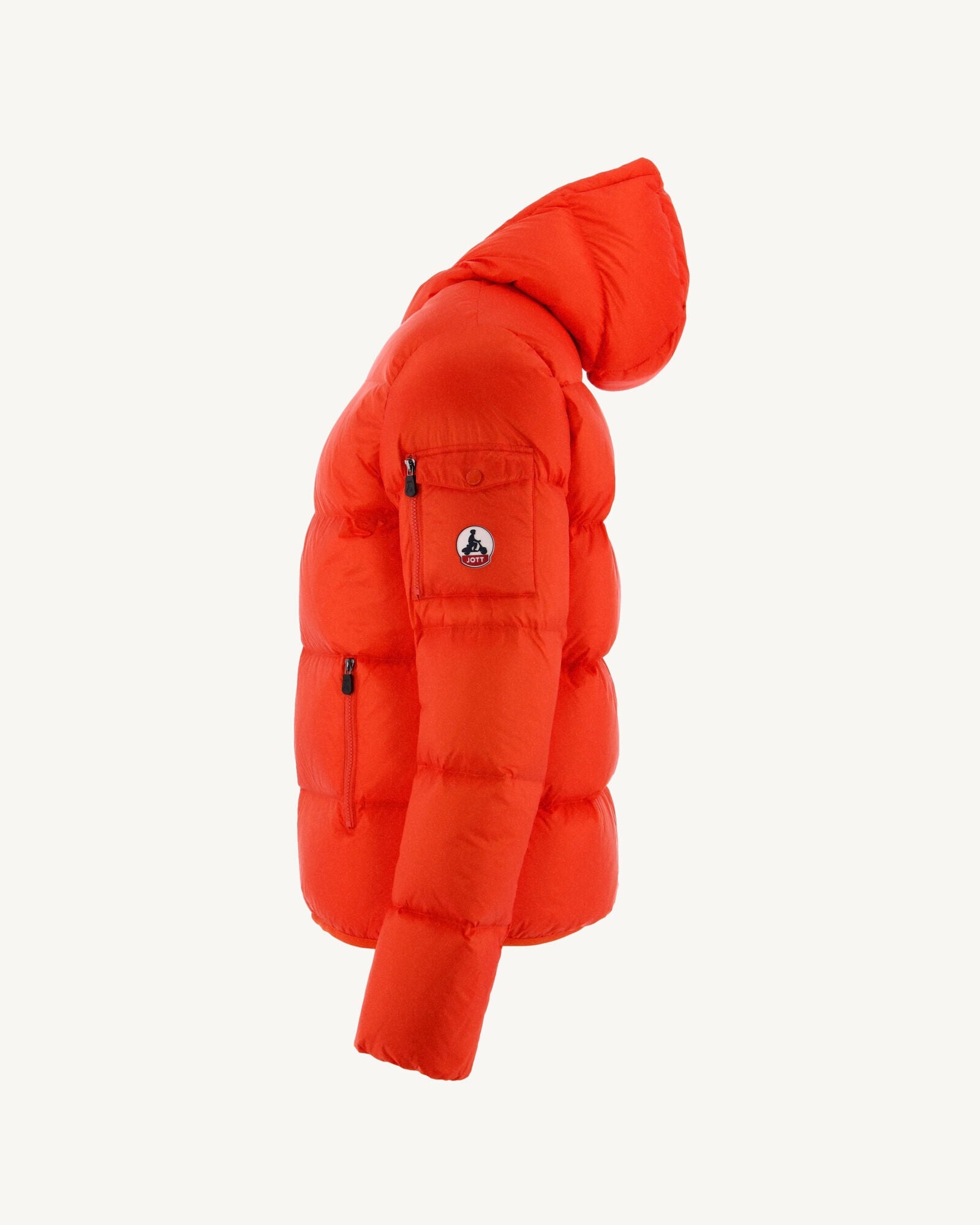 Doudoune à capuche Grand Froid Orange foncé Java