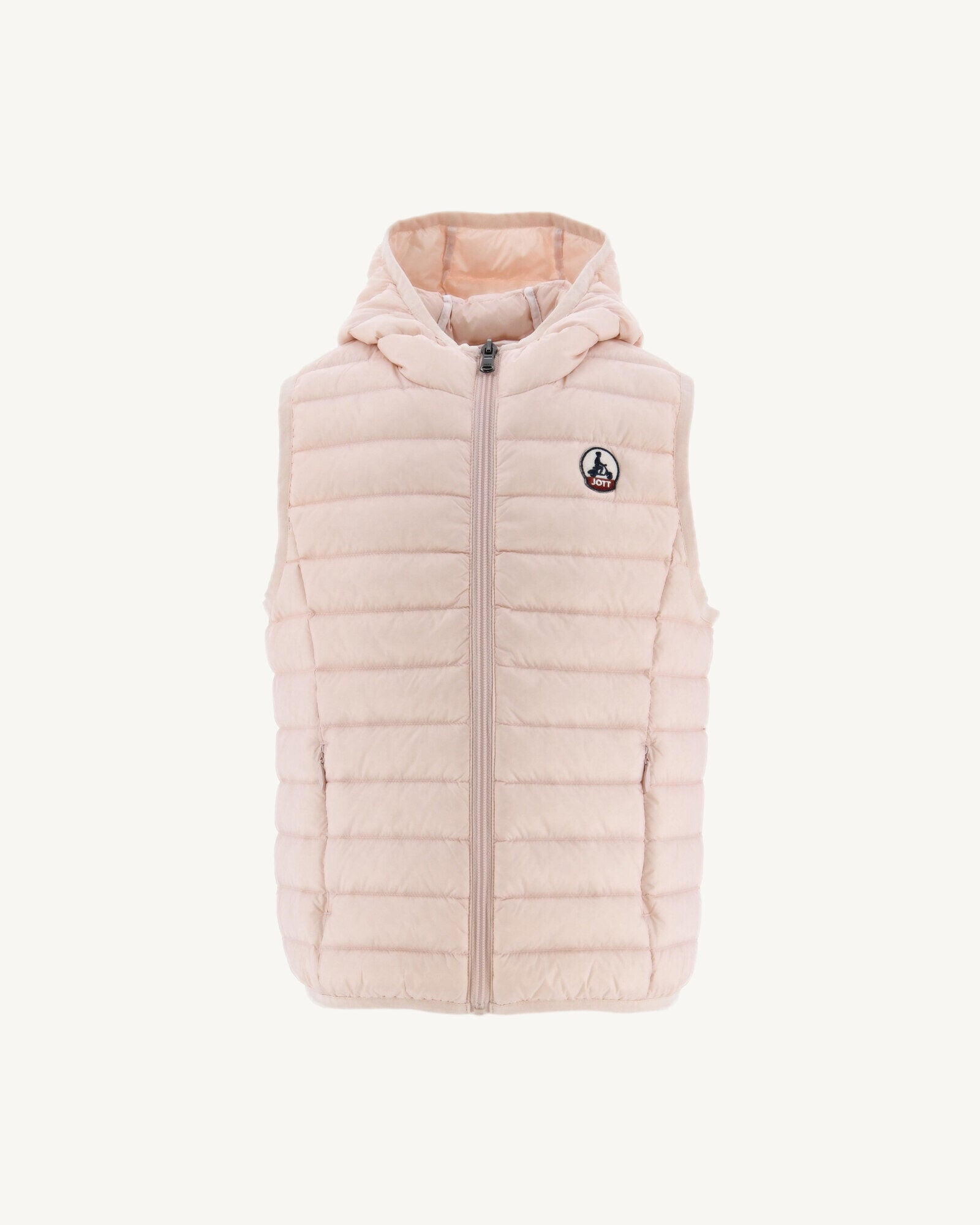 Doudoune sans manches enfant Rose clair Djam