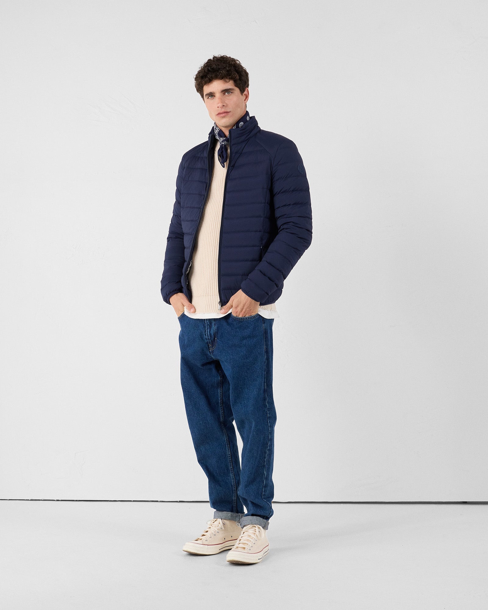 Doudoune légère stretch Marine Aragon