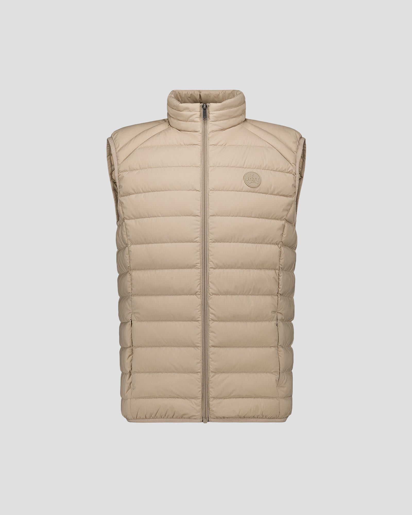 Doudoune sans manches stretch Beige Arafo