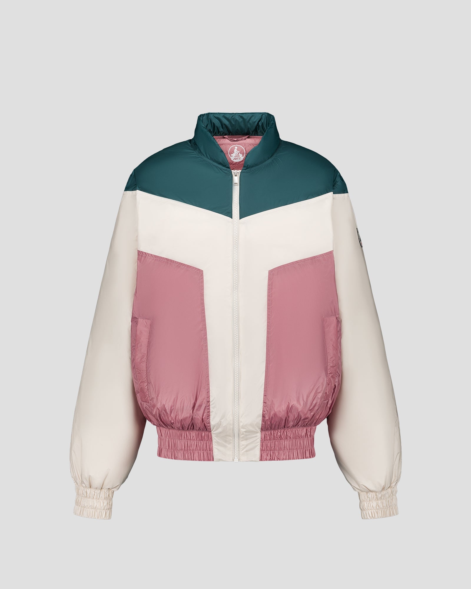 Veste esprit puffer Deep lake/Rose antique Joan