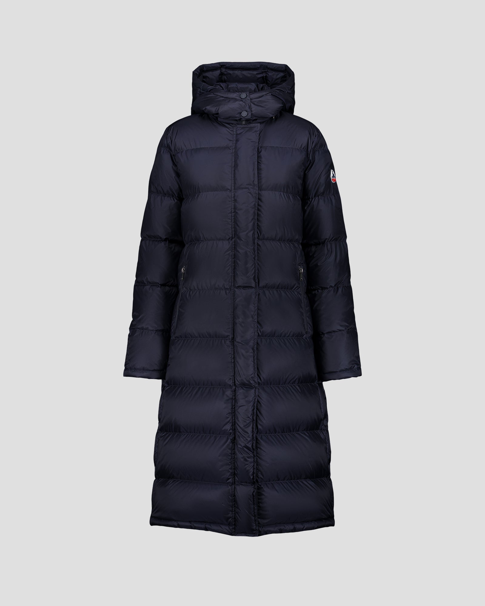 Doudoune longue à capuche Grand Froid Marine Karachi