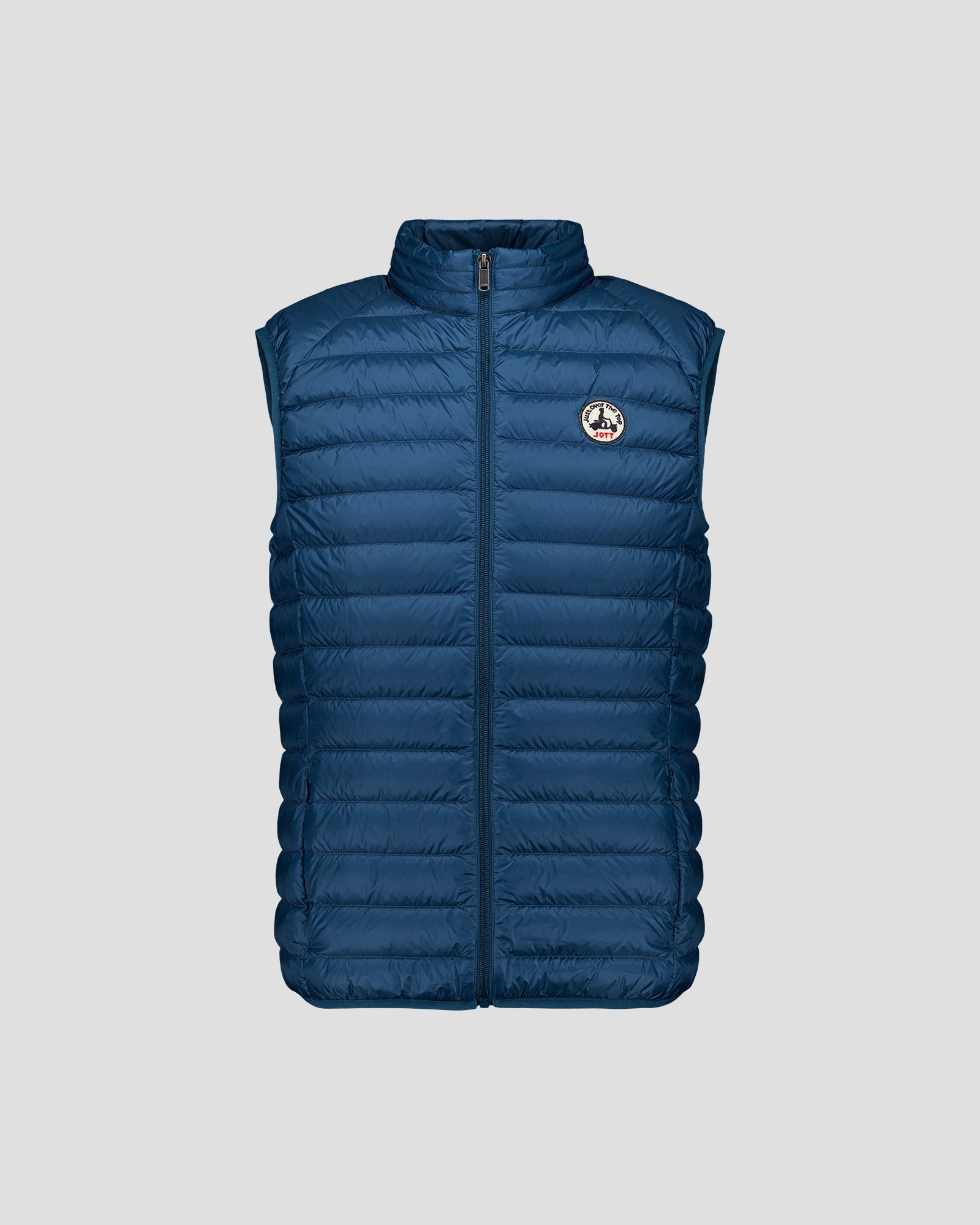 Doudoune sans manches Bleu jeans Tom