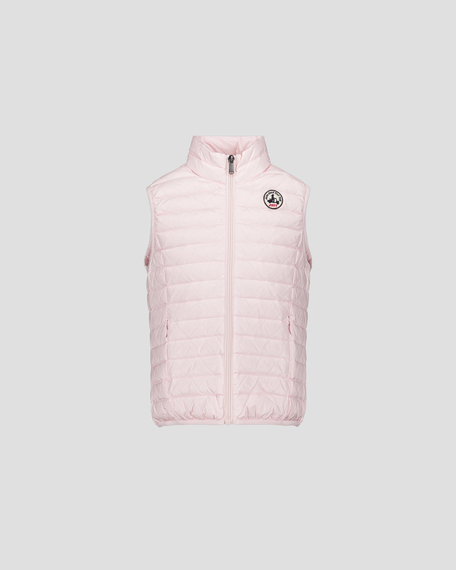 Doudoune sans manches enfant Rose pétale Zoe