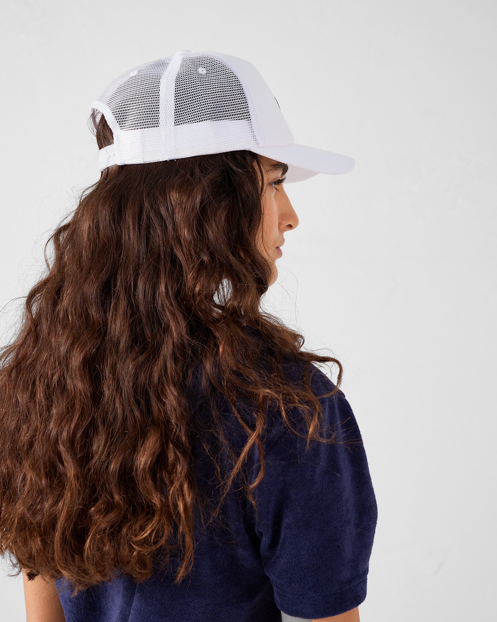 Casquette à filet Blanc Sail 2.0