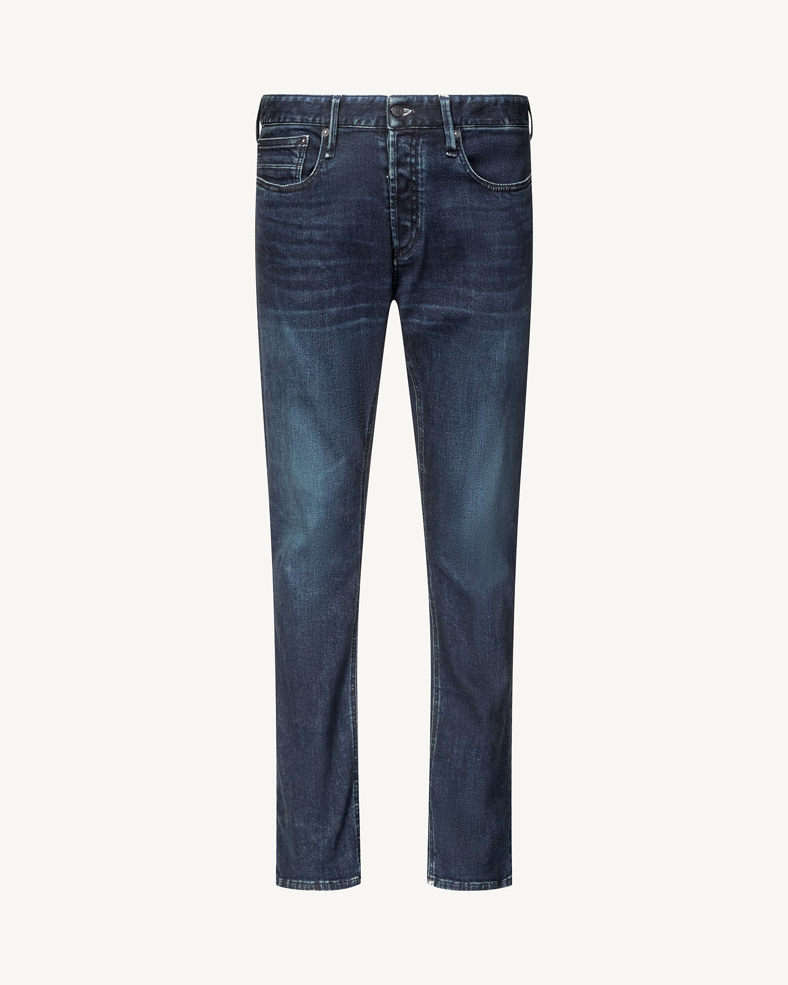 Jean homme coupe slim Bleu moyen Razor JOTT x DENHAM