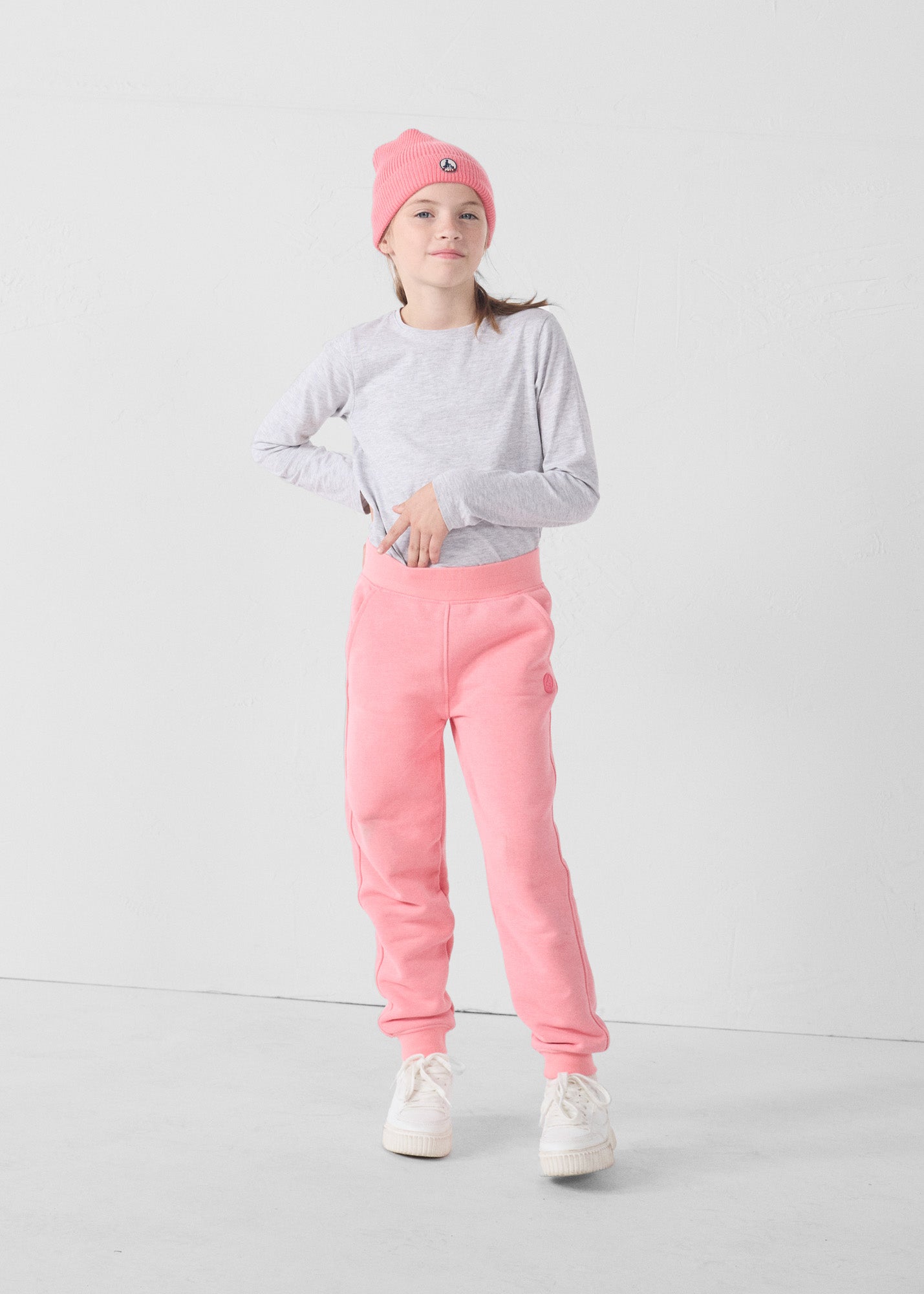 Pantalon de jogging enfant Vibrant pink Mika
