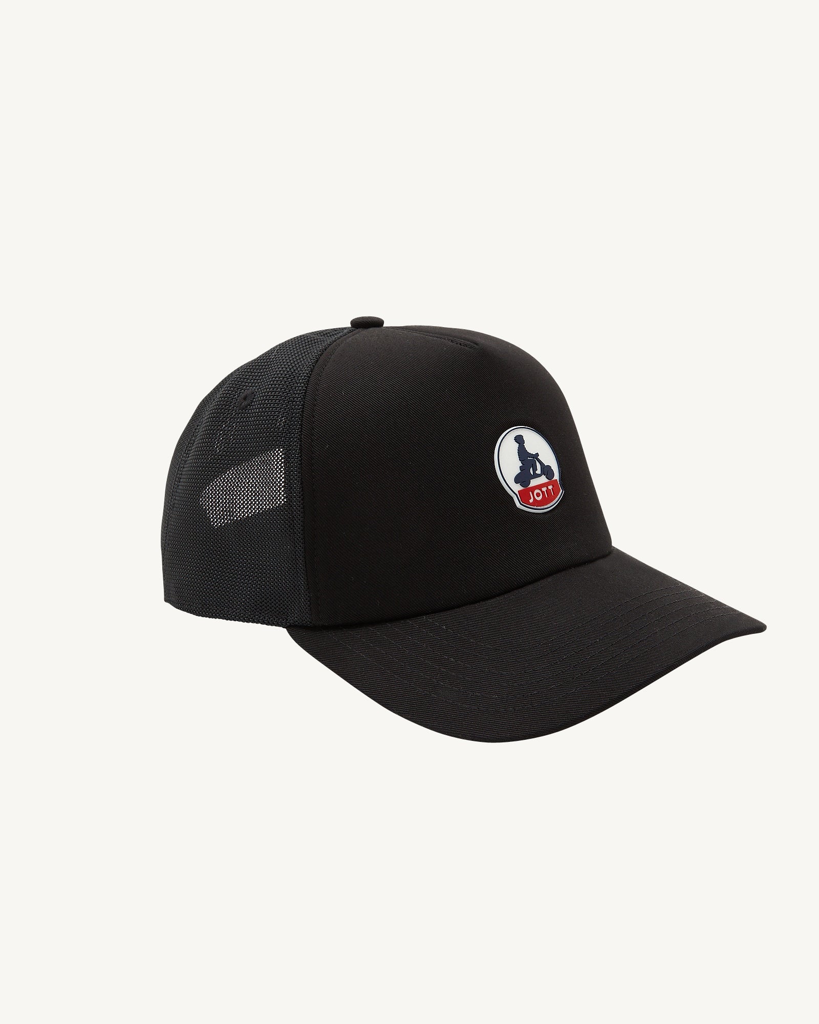 Casquette bicolore à filet Noir Sail